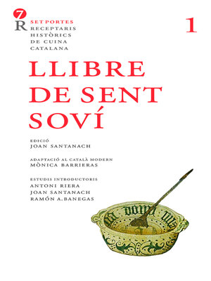 cover image of Llibre de Sent Soví